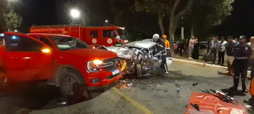 
				
					Motorista morre ao colidir de frente com Ranger em Teixeira de Freitas
				
				