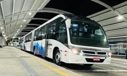 
				
					Ônibus com 28 metros de comprimento é testado em Vitória da Conquista
				
				