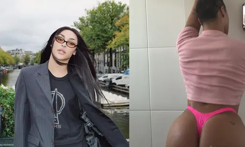 
				
					Pabllo Vittar tira a roupa e malha de biquíni fio dental; VÍDEO
				
				