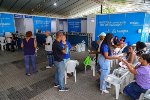 
				
					Programa Saúde nos Bairros chega ao Vale dos Barris nesta terça (25)
				
				