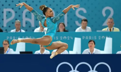 
				
					Rebeca Andrade se torna maior medalhista do Brasil; veja ranking
				
				