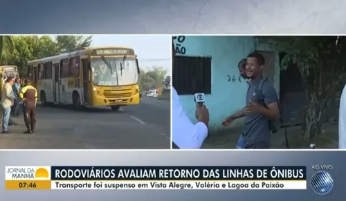 
				
					Repórter da TV Bahia recebe resposta inusitada e vídeo viraliza na web
				
				