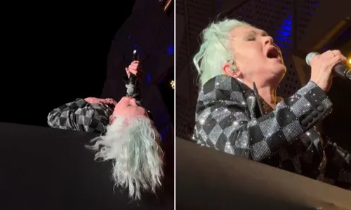 
				
					Rock in Rio: Cyndi Lauper deita no palco e emociona fãs
				
				