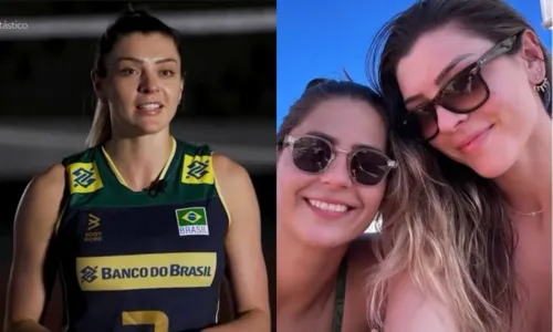 
				
					Rosamaria, musa do vôlei, namora com advogada há quatro anos; conheça
				
				