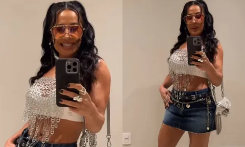 
				
					Scheila Carvalho recebe elogios após exibir corpo definido aos 51 anos
				
				