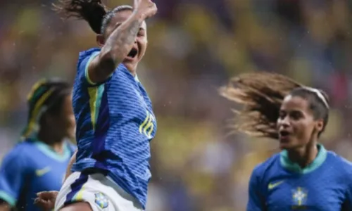 
				
					Seleção feminina goleia Jamaica em amistoso na Arena Fonte Nova
				
				
