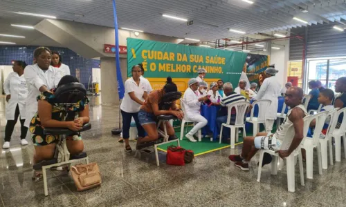 
				
					Serviços de saúde gratuitos são oferecidos na Estação Lapa de Metrô
				
				