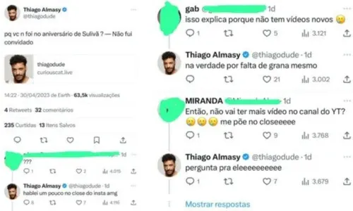 
				
					Thiago Almasy quebra silêncio e detalha briga com Sulivã Bispo
				
				