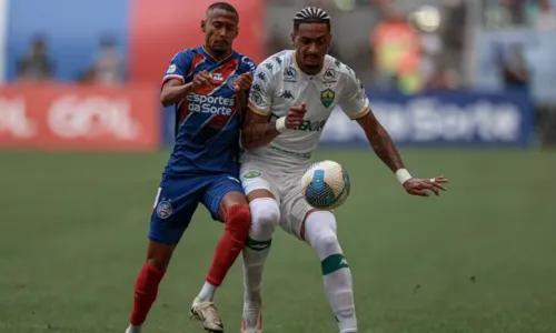 
				
					Treinando no Barradão, Cuiabá provoca Bahia após vitória na Fonte Nova
				
				