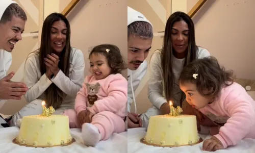 
				
					VÍDEO: Tays Reis emociona web com surpresa de aniversário para filha
				
				