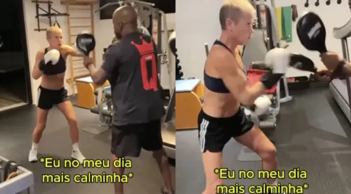 
				
					Xuxa mostra treino de boxe e recebe elogio de Ivete Sangalo
				
				