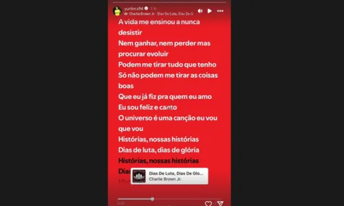 
				
					Yuri Lima faz desabafo em volta às redes sociais após término com Iza
				
				