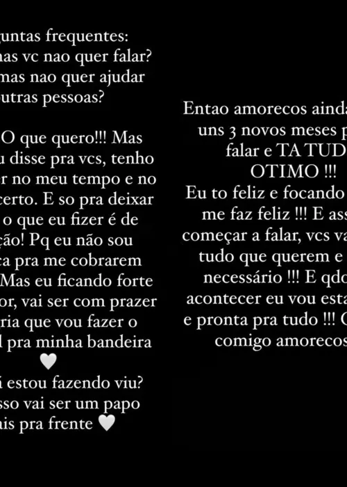 

					Maya Massafera se pronuncia sobre cirurgia de transição vocal

				