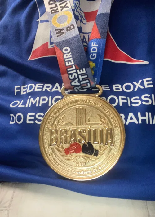 
				
					Pugilista baiano fatura ouro e é tetracampeão brasileiro no boxe
				
				