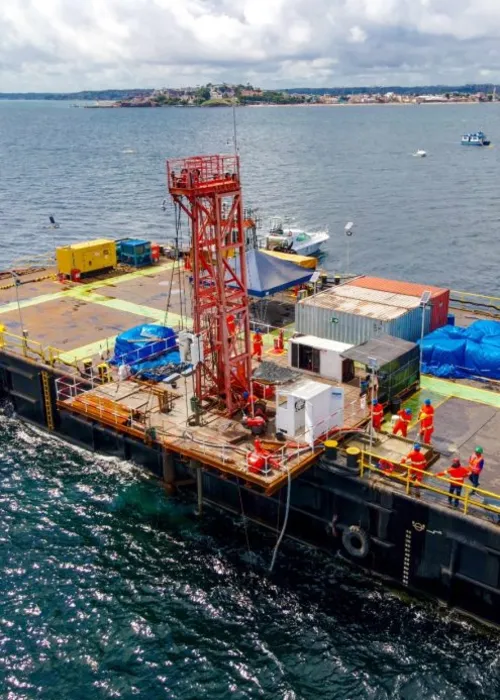 
				
					Sondagem da Ponte Salvador-Itaparica avança para águas profundas
				
				