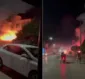 
                  Vídeo: Barraca clandestina de fogos de artifícios explode na Bahia