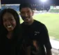 
                  DJ toca sucesso de IZA em intervalo de jogo de time de Yuri Lima