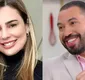 
                  Rachel Sheherazade e Gil do Vigor trocam declarações: 'Te amo'