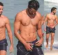 
                  Rodrigo Simas mostra demais em praia e agita web; veja fotos