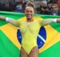 
                  Veja salto inedito de Rebeca Andrade para os Jogos Olímpicos
