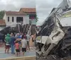 Caminhão perde freio e causa destruição em cidade do interior da Bahia