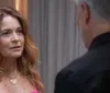 'Dona de Mim': Filipa tem momento íntimo com vilão e se arrepende