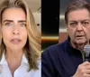 Maitê Proença relembra mágoa com Faustão por expor assassinato da mãe