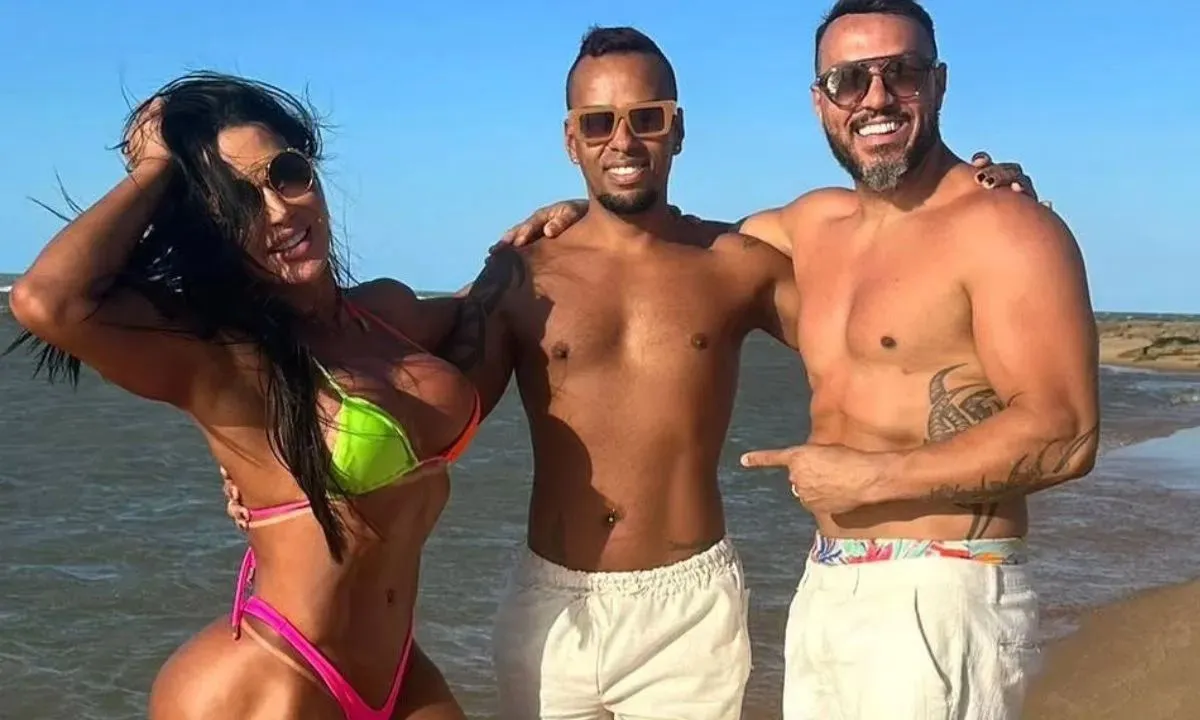 Ex-funcionário de Gracyanne Barbosa fez publicações ofendendo ex-BBB nas rede sociais - ​Foto: Reprodução/Redes Sociais
