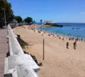 Protesto de ambulantes no Porto da Barra agrada banhistas