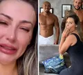 Andressa Urach dá entrada em hospital após gravar pornô com 8 homens