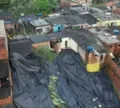 Dez casas são interditadas após deslizamento em cidade da Bahia