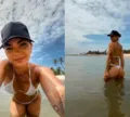 Kelly Key mostra o corpão em fotos na casa de praia na Angola; veja