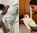 Yuri Lima mostra novo momento de filha com Iza: 'Gostosa do papai'