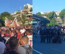 Torcedores do Vitória denunciam agressões da PM e time se pronuncia