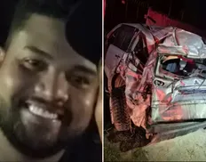 Homem morre e jovem fica gravemente ferida após carro capotar na Bahia