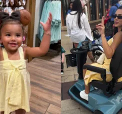 Bruna Biancardi faz viagem sem Neymar e leva Mavie para fora do país
