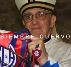 De Jorge Mario a Papa Francisco, o amor pelo Cyclone nunca mudou!