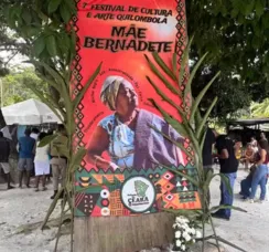 Mãe Bernadete é homenageada durante tributo em território quilombola