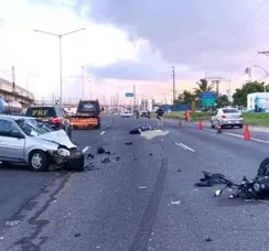 Motorista é preso após atropelar motociclista na Bahia