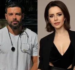 Sandy e namorado imitam Ivete Sangalo e curtem bloquinho disfarçados
