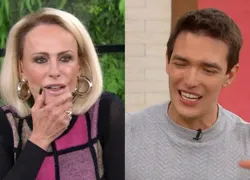 Ana Maria Braga chama apresentador da Globo de 'delicinha' ao vivo