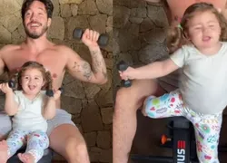 Eliezer sofre ataques na internet após ironizar queda da filha; VÍDEO