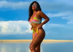 Gaby Amarantos exibe treino e detalhe chama atenção: ‘Charque suado’