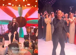 Ivete Sangalo viraliza após show surpresa na festa de Roberto Justus