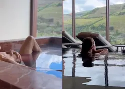 Letícia Spiller surge de topless em procedimento: 'Eterna diva'