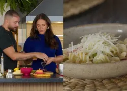 Macarrão do amor: aprenda receita que Diogo Nogueira fez para Paolla
