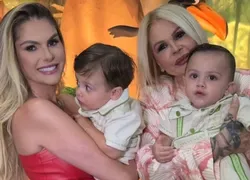Monique Evans faz as pazes com a filha após brigas e afastamento