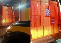 PRF apreende 65 mil maços de cigarros contrabandeados em van na Bahia