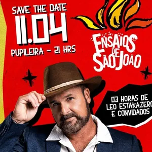 Ensaios de São João retornam com show de Leo Estakazero em Salvador