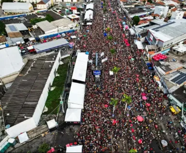 PM é preso suspeito de portar arma com nº raspado na Micareta de Feira